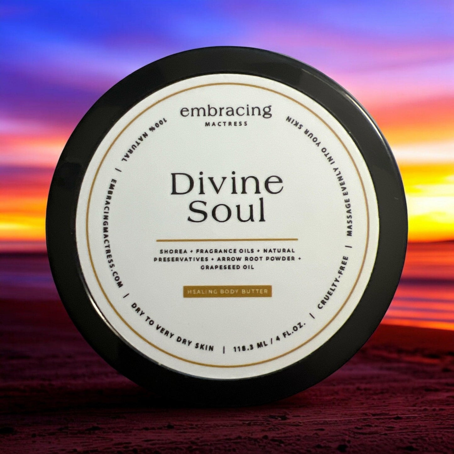 DIVINE SOUL HEALING BODY BUTTER.